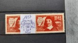 1937-Franta-YT341,342-c.set-MH-Y.T=8E, Nestampilat