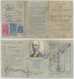 Romania, Buletin de inscriere la Biroul Populatiei, Radauti, 1941