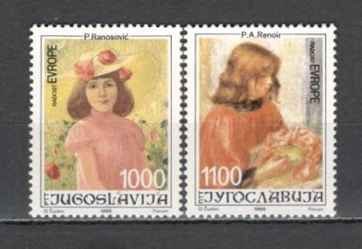 Iugoslavia.1988 Concurs de desene &amp;quot;Prietenii Europei&amp;quot; SI.591 foto