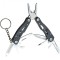Cleste breloc multifunctional pliabil, 10 functii, negru