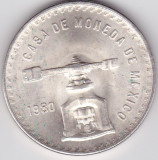 Mexic 1 onza Bullion 1980 CASA DE MONEDA DE MEXICO, America de Nord, Argint