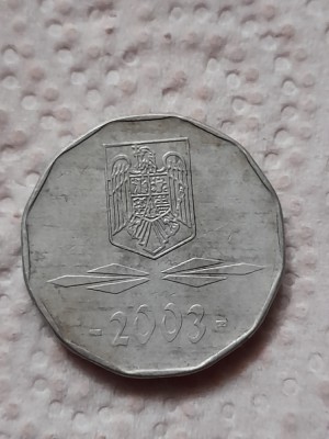 moneda 5000 lei 2003 foto