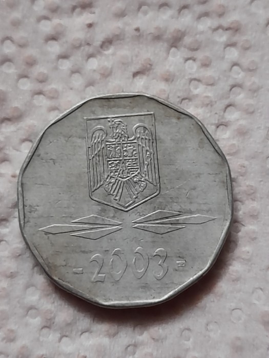 moneda 5000 lei 2003
