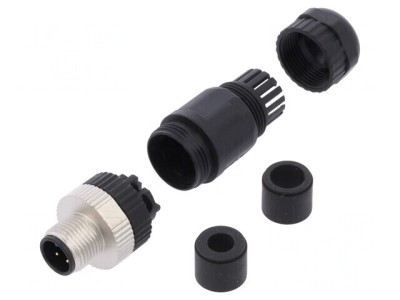 Mufă M12 4-PIN CANopen pe cablu IP67 foto
