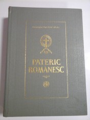 PATERIC ROMANESC - IOANICHIE BALAN - ed.1990