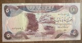 B11 39 - Bancnota foarte veche - Iraq - 5 dinarI
