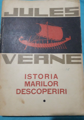Istoria marilor descoperiri - Jules Verne 2 volume foto