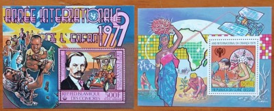 ANUL INTERNAT. al COPILULUI-1979-&amp;#039;&amp;#039;2colite din tari africane-MNH -NESTAMP foto