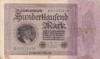 Bancnota Germania 100.000 Marci 1923, VF (Foarte Bine)