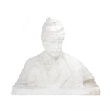 Oscar Han, I. L. Caragiale, bust din ipsos, 1960