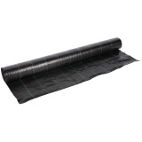 Folie antiburuieni, polietilena, tesuta, neagra, 100 g/m2, 1.5x100 m, Micul Fermier