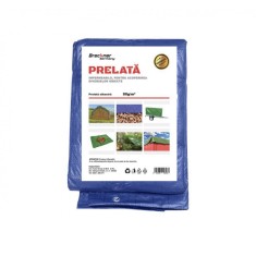 Prelata cu ochiuri de prindere 80g/m2 albastra 3x4m