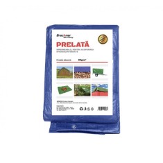 Prelata cu ochiuri de prindere 80g/m2 albastra 4x6m