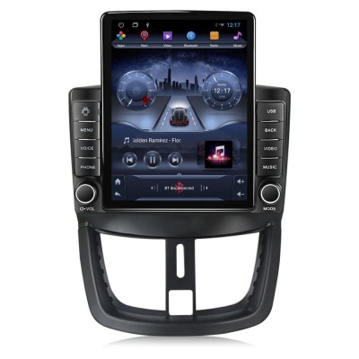 Navigatie dedicata cu Android Peugeot 207 2006 - 2015, 2GB RAM, Radio GPS Dual foto