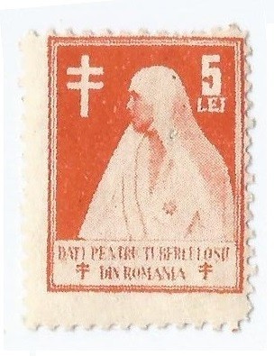 *Romania, lot 1124 cu 1 timbru fiscal de ajutor, 1934, MNH foto