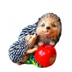 Statueta decorativa, Arici, Multicolor, 19 cm, DVnt627