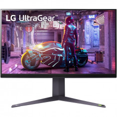 Monitor LED LG Gaming UltraGear 32GQ850-B 31.5 inch QHD IPS 1 ms 240 Hz HDR G-Sync Compatible &amp; FreeSync Premium Pro