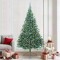 vidaXL Pom de Crăciun artificial pre-iluminat Verde 240 cm PVC 3397044