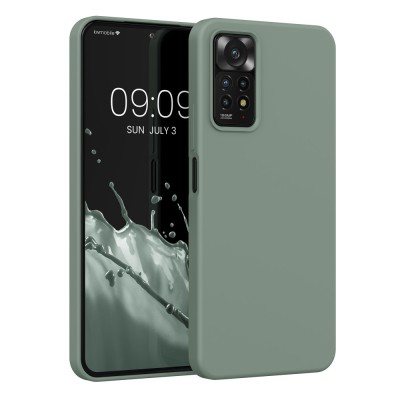Husa Kwmobile pentru Xiaomi Redmi Note 11 Pro/Redmi Note 11 Pro 5G/Redmi Note 12 Pro, Verde, Silicon, KWM0000151A058C foto