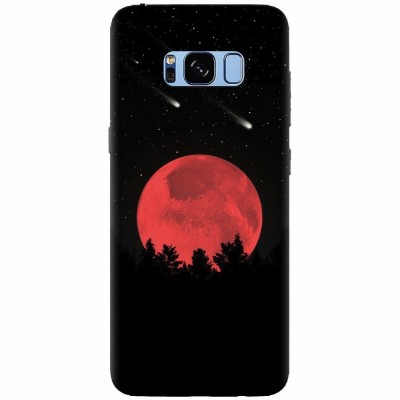 Husa silicon pentru Samsung S8 Plus, Blood Moon foto