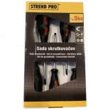 Set surubelnite Strend Pro SD9962, drepte si in cruce, 5 piese, Cr-V