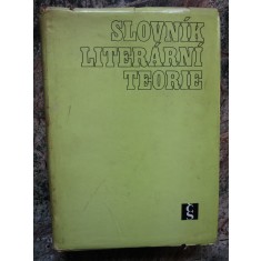 Slovn&iacute;k liter&aacute;rn&iacute; teorie (1977) - IN LIMBA CEHA