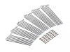 Set 36 spite si nipluri moto 193mm x 3.1mm, jante 19 inch