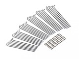 Set 36 spite si nipluri moto 193mm x 3.1mm, jante 19 inch