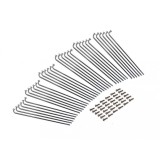 Set 36 spite si nipluri 193 mm, grosime 3.1mm