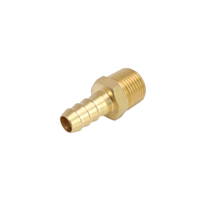 Conector, culpa pentru furtun, filetat, tip tata, 1/2&quot; 8 mm, Asta