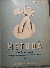 Misu Iancu - Metoda de acordeon foto