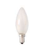 Bec tip lumanare Calex E14 B35, 10W, 50 lumeni, 2700K, mat, dimabil