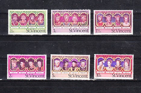 A12 S2 2 - Timbre foarte vechi - Saint Vincent - regi