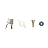 Kit montaj furtun pentru umflat roti cu cap fluturas zincat UTB