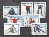 Guinee Bissau 1988 Sport Olympic Winter Games Mi.927-33 used DE.115, Stampilat