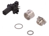Conector M12 soclu PIN 5 mamă A-DeviceNet CANopen THT, TE Connectivity