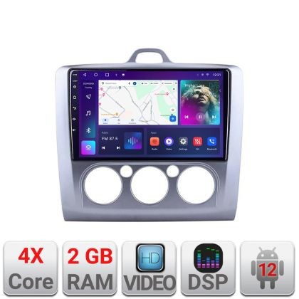 Navigatie Ford Focus 2 Manual A-140-manual 2+32 GB Android Waze USB Navigatie Internet Youtube Radio CarStore Technology