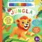 Jungla Carte De Colorat Cu Apa, - Editura Flamingo