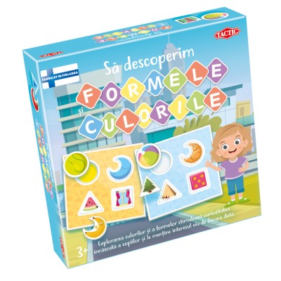 Joc educativ Sa descoperim Formele si culorile foto