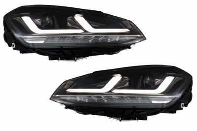 Faruri Osram Full LED VW Golf 7 VII (2012-2017) Black LEDriving Performance AutoTuning foto