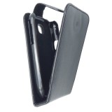 Husa flip TelOne neagra pentru Samsung Corby II S3850