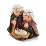 Figurina Nasterea Domnului polirasina multicolora II 4.5x2x4.5 cm