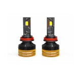 Becuri LED H11 CANBUS cu Bluetooth, 15000 lm, 3000K-8000K