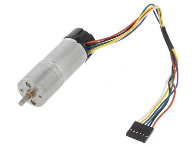 Motor DC cu Codificator și Transmisie 6V 172:1 foto