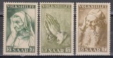 SAAR 1955 - Timbre de Caritate - Picturi de D&uuml;rer, MNH