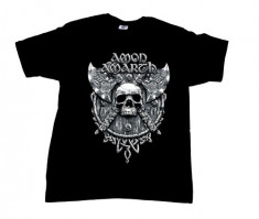 Tricou Amon Amarth - Shield ( craniu si topoare ) foto