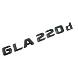 Emblema GLA 220d pentru spate portbagaj Mercedes, Negru