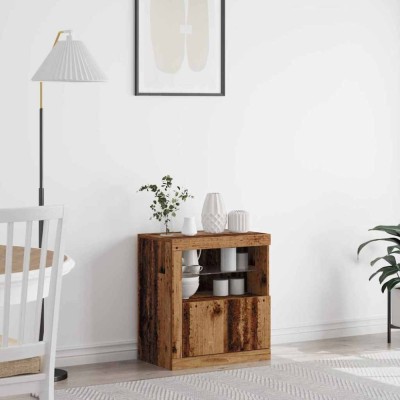 vidaXL Bufet Maro 60.5 x 37 x 67 cm Lemn compozit 863012 foto
