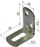 Coltar Pentru Mobila Sg 10017-3535Zg / 35X35X20X2Mm