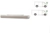 Prag MERCEDES VITO/ VIANO (W639), 01.2003-2015, partea dreapta, sub usa fata; lungime 1190 mm,